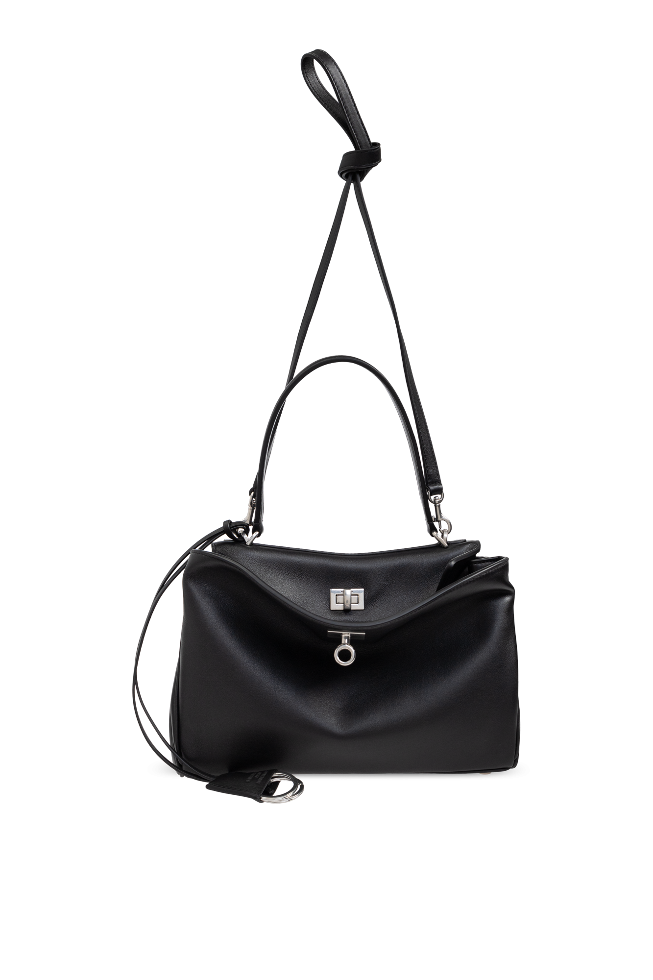 BALENCIAGA｜ (789779 2AA4U 1000) Women's Rodeo Handbag Medium in Black | Balenciaga US